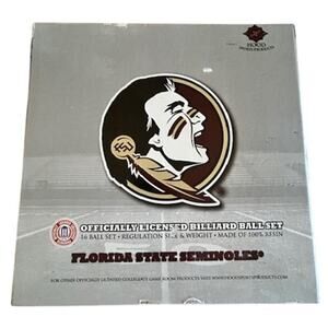 Florida State Seminoles Officially Licensed Billiard Ball Set NCAA Team Balls